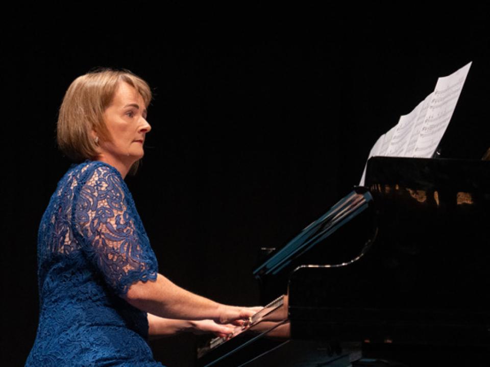 Lorna Horan at Piano Spotlight Awards