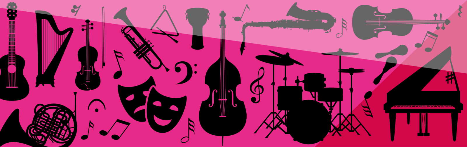 RIAM Exams Header Pink
